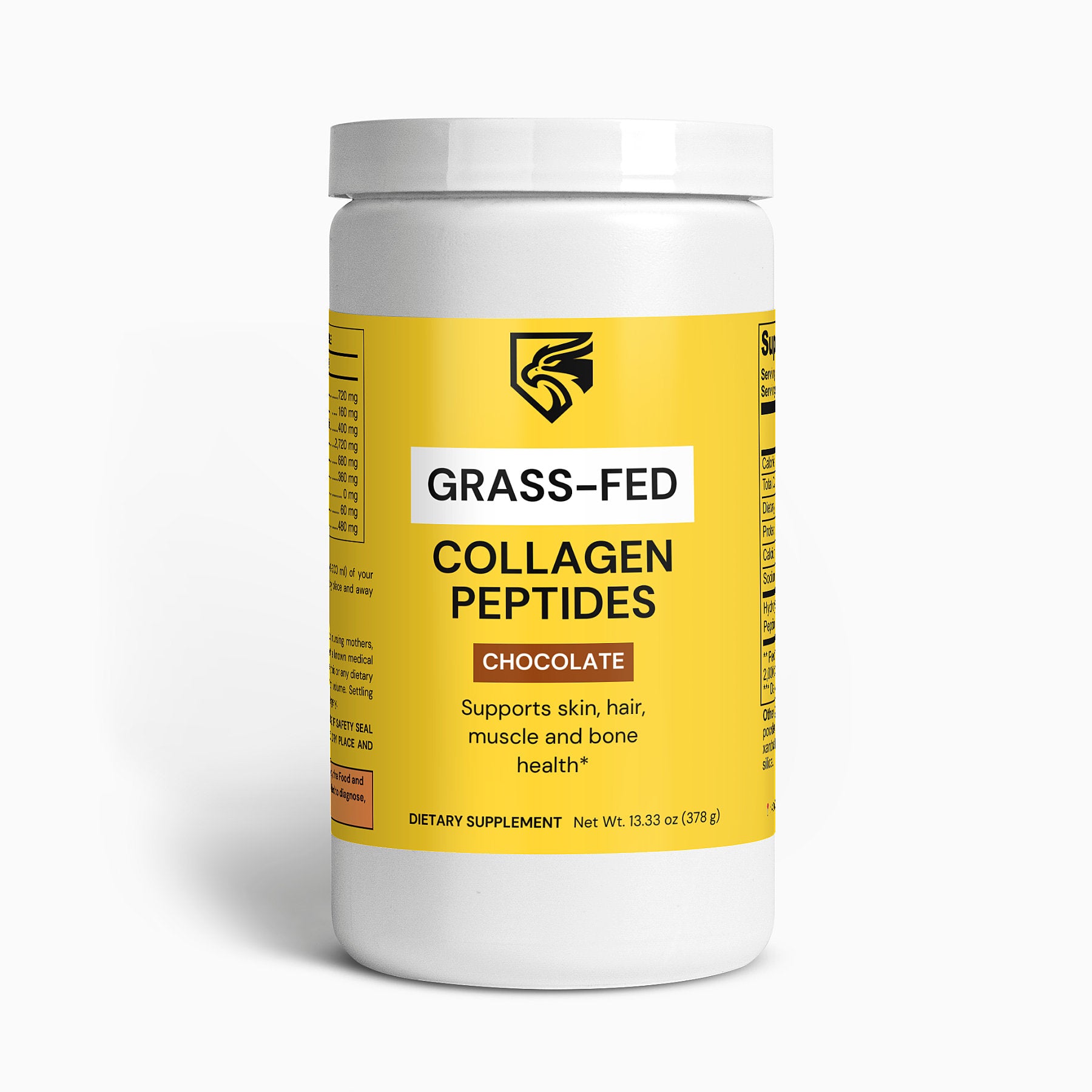 Grass-Fed Collagen Peptides Powder (Chocolate)