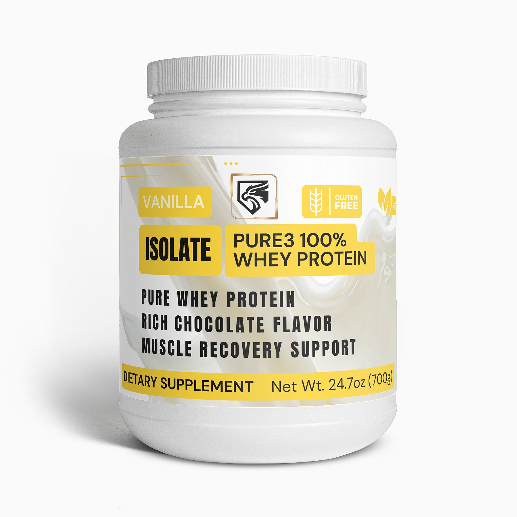 Vanilla Whey Protein Isolate – 24.1oz/683g