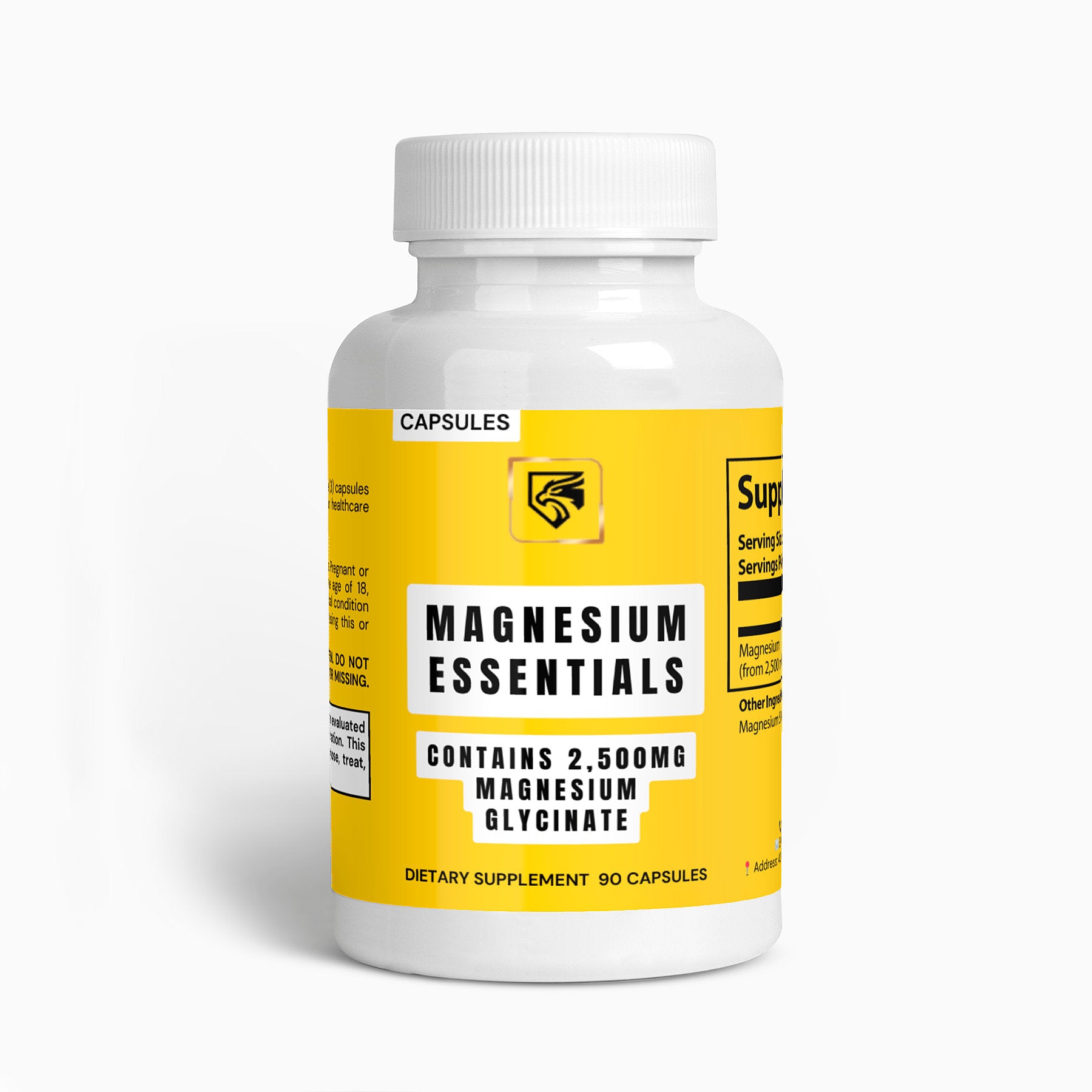 Magnesium Glycinate Supplement – 90 Capsules