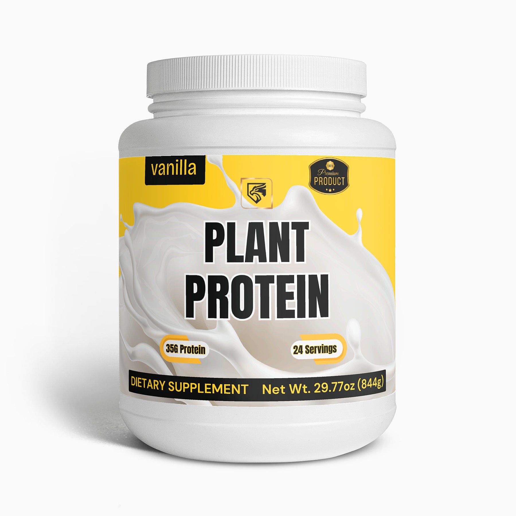 Plant Protein (Vanilla) – 29.77oz/844g