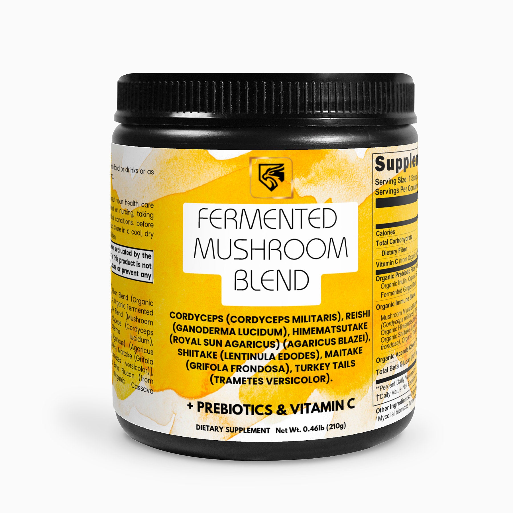 Fermented Mushroom Blend – Organic Mushroom Powder – 0.46 lb (210 g)